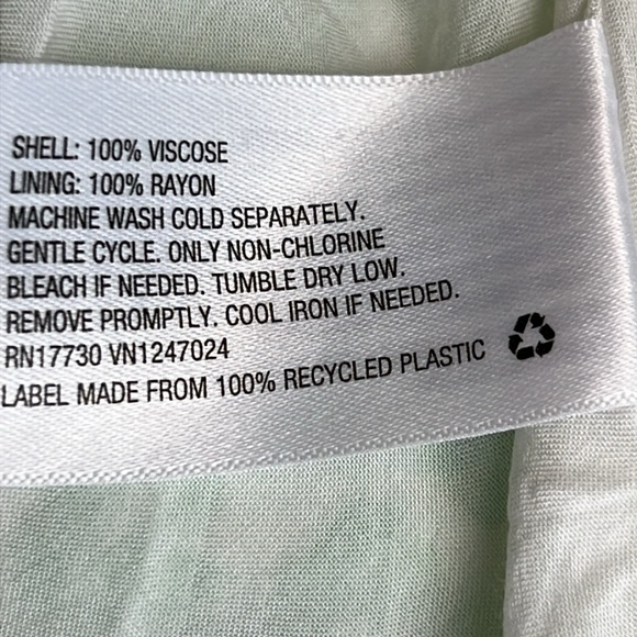 RIXO for Target Green Leopard Sleeveless Ruffle Floral Slip Dress SZ XS - Picture 9 of 10